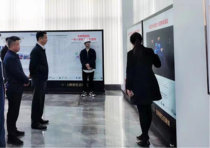 南昌市委常委、副市長(zhǎng)肖云一行調(diào)研城投科創(chuàng)生態(tài)新城項(xiàng)目